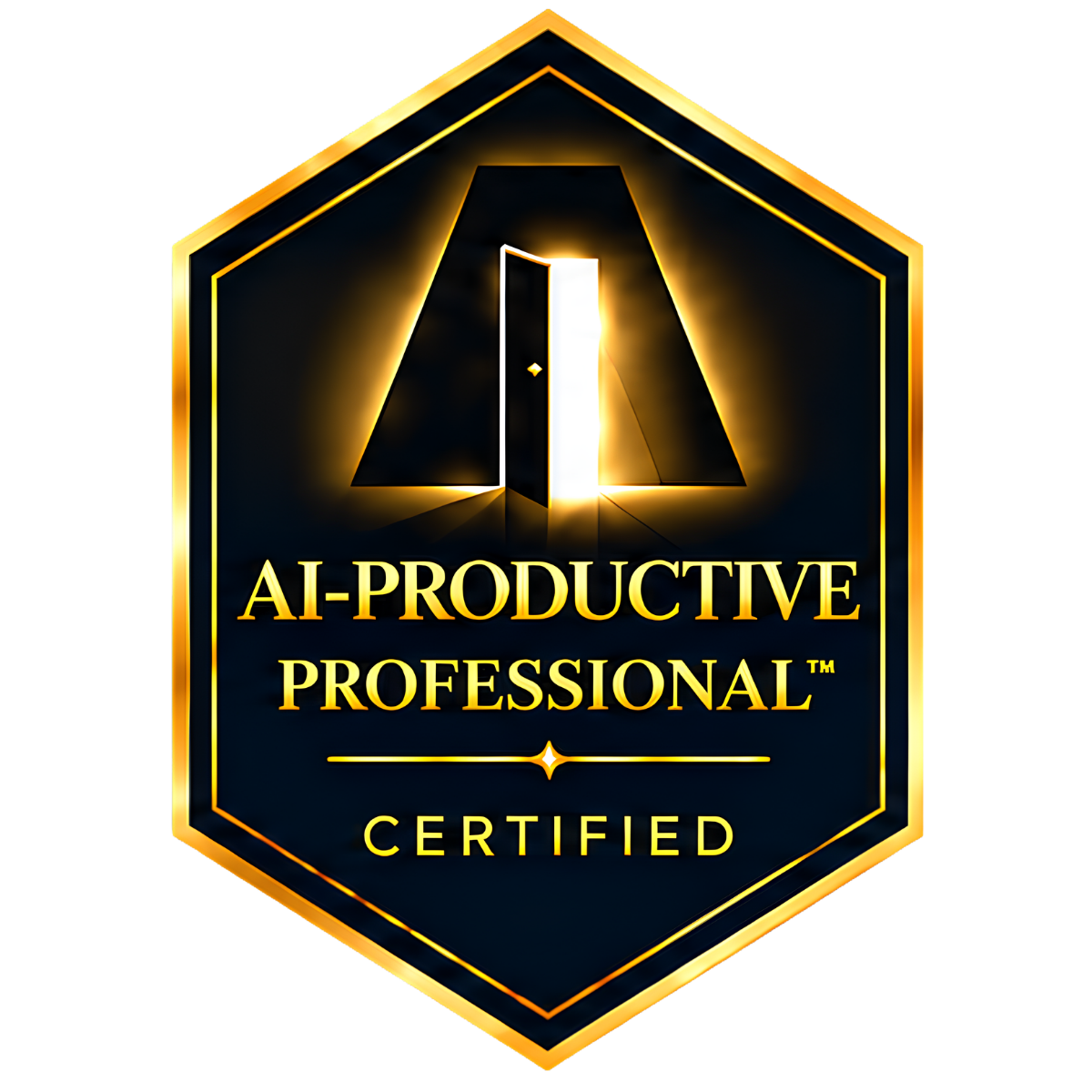 AI-Productive Professional Level III certification badge