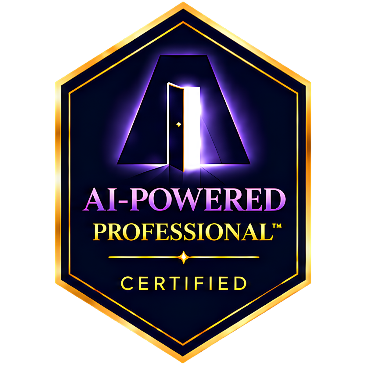 AI-Powered Professional Level IV certification badge