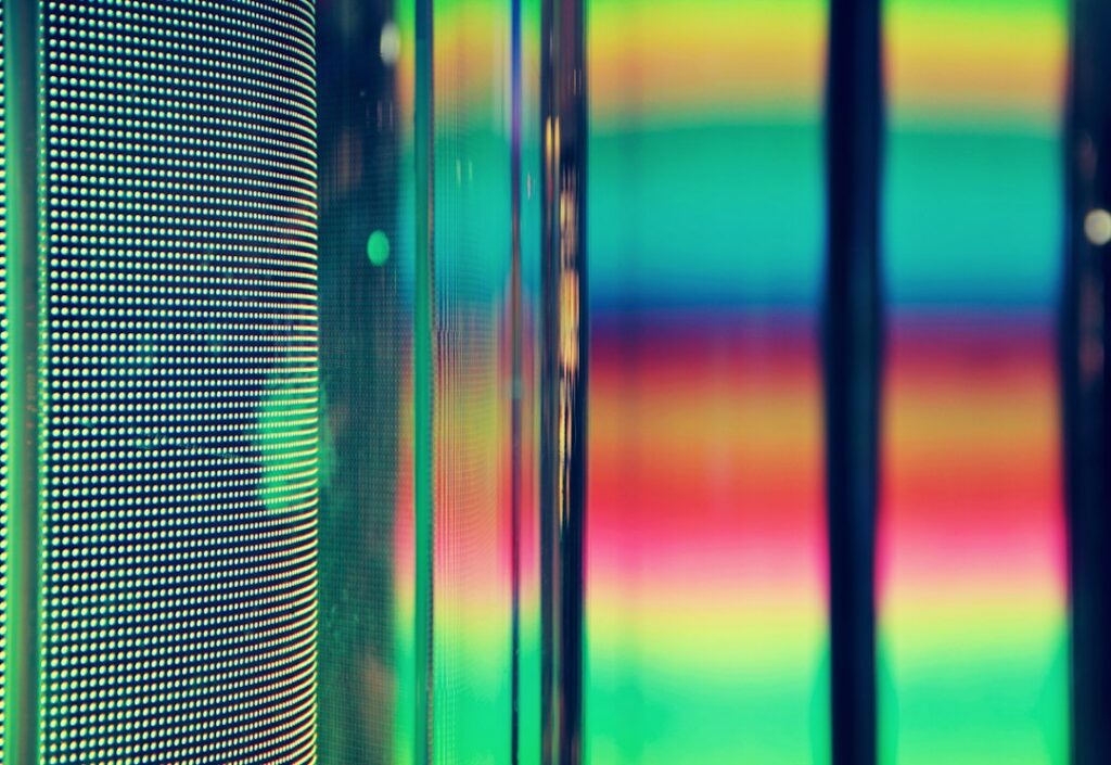 Multimedia technology representing multimodal AI across audio, video, images and text