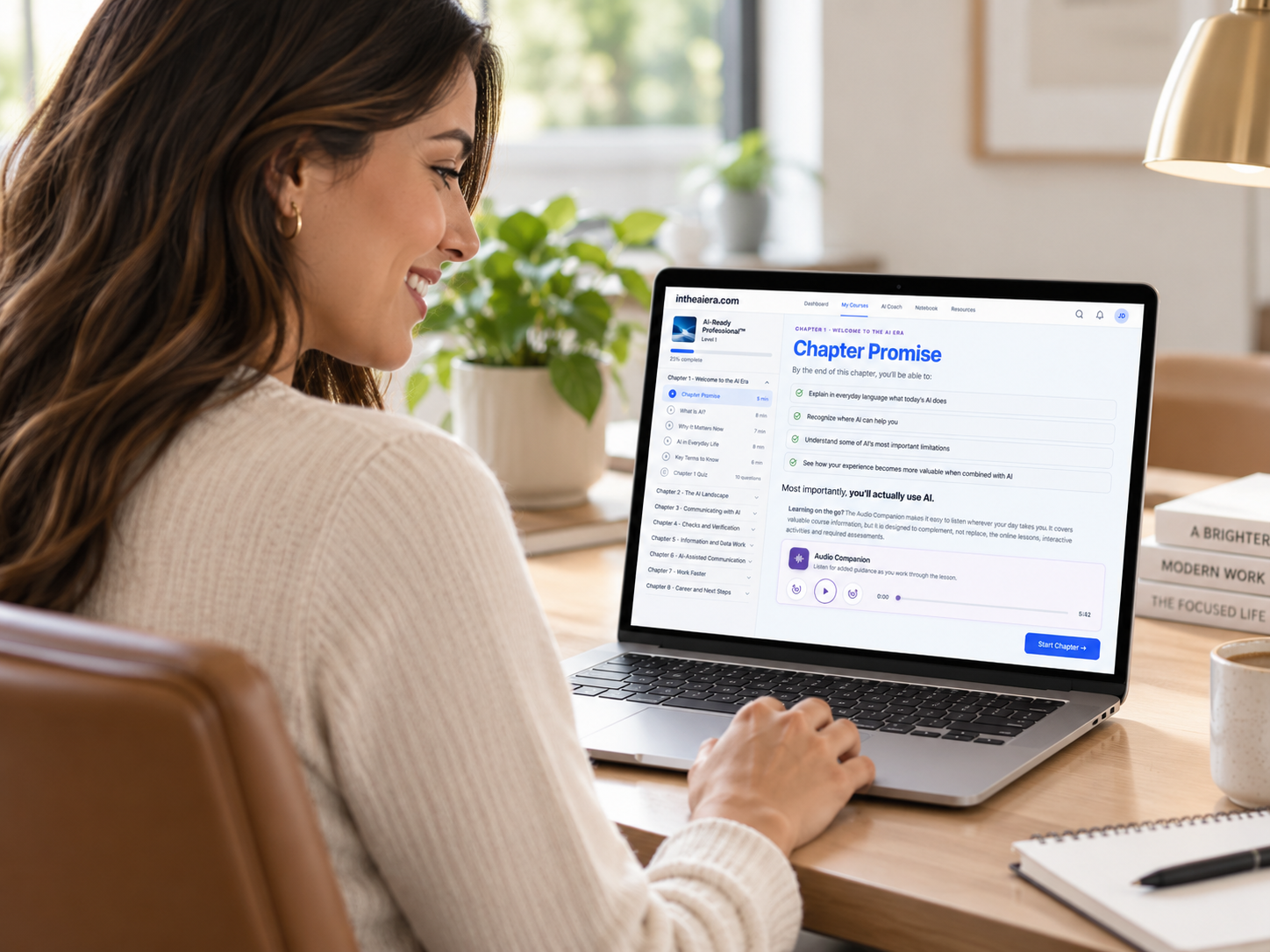 AI-Ready Professional Level I chapter promise lesson preview for working professionals
